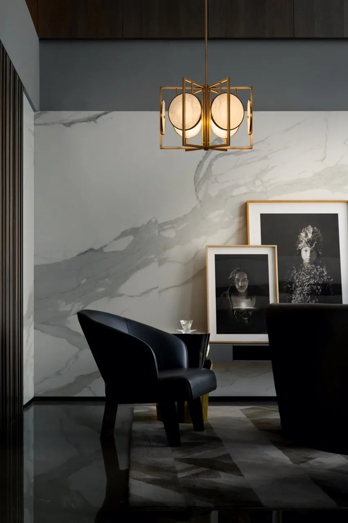 Lustra deosebita design contemporan, neoclasic Marmo