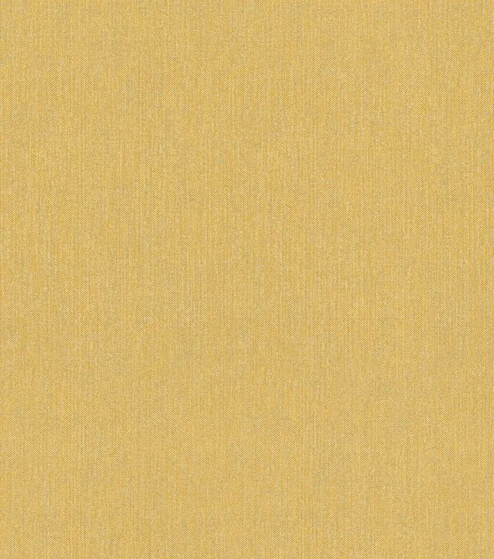 Tapet galben imitatie textil