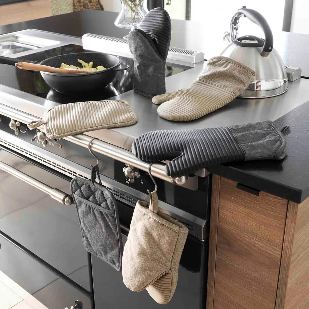 Mănușă de bucătărie din silicon, din amestec de fibre Adam – douceur d'intérieur