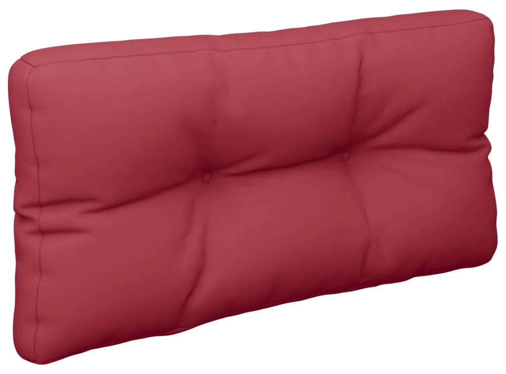 Perne pentru canapea din paleti, 2 buc., rosu vin 2, Bordo, 80 x 80 x 10 cm