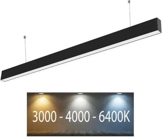 Lustră LED pe cablu SAMSUNG CHIP LED/40W/230V 3000K/4000K/6400K