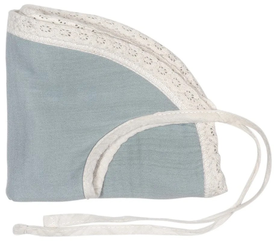 Bavețică din muselină Kindsgut Paris, gri