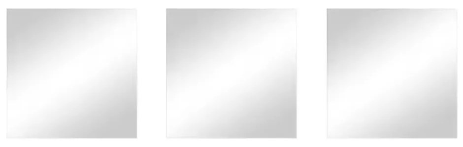 Oglinzi 3 buc. de perete 30x30 cm – MSV