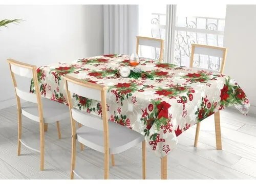 Față de masă Bellatex Poinsettia roșu , 70 x 70 cm, 70 x 70 cm