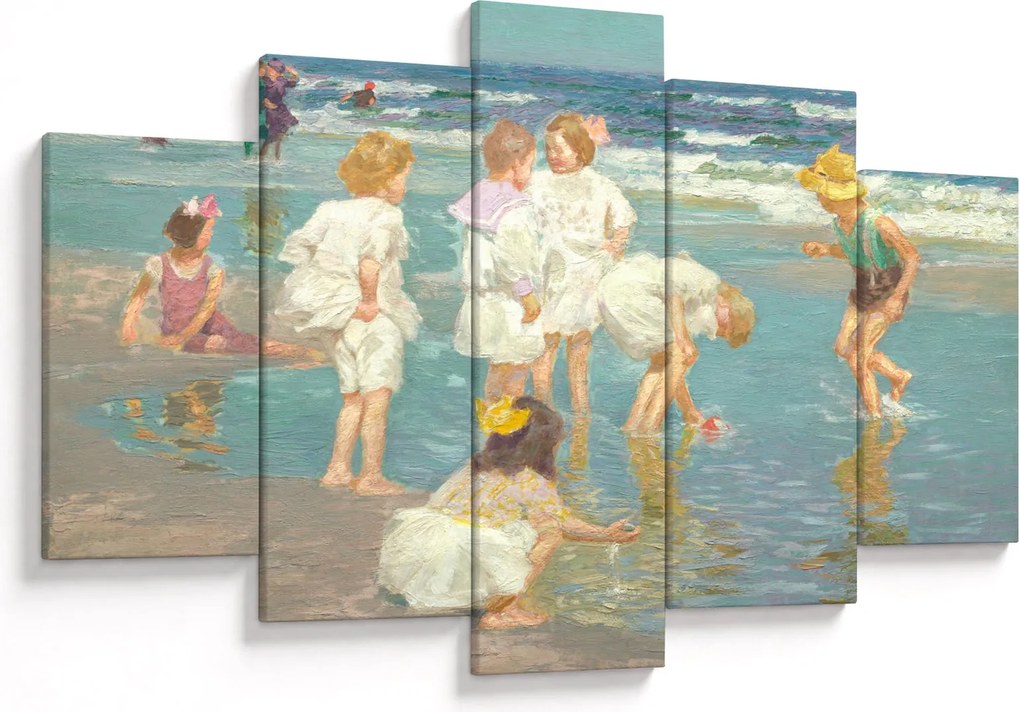 Tablou - Edward Henry Potthast, A Holiday, reproducere (150x105 cm)