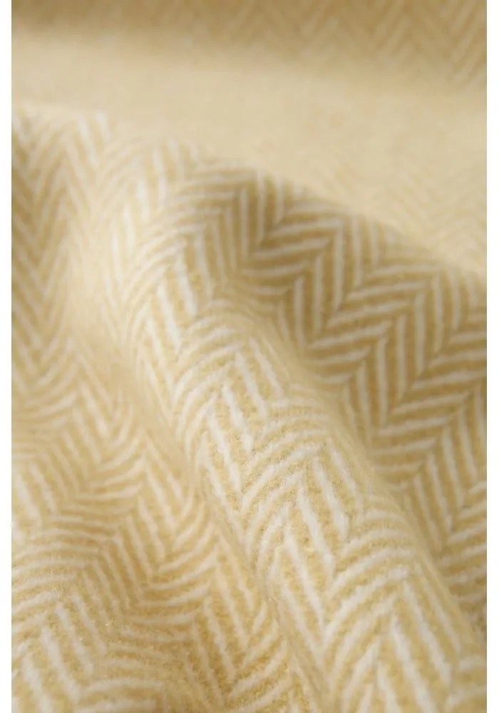 Pled din amestec de bumbac Euromant Skyline, 140 x 180 cm, gri - maro