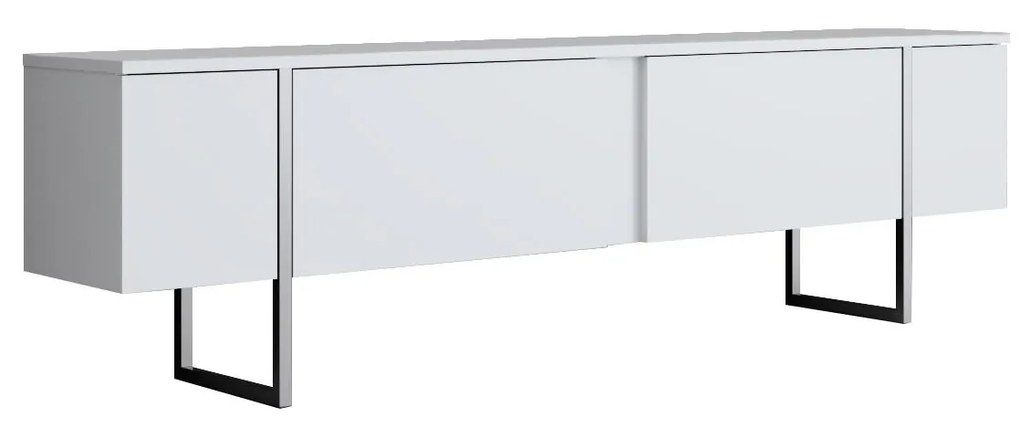 Mobilier living Luna set (Alb + Argintiu) . 1102330