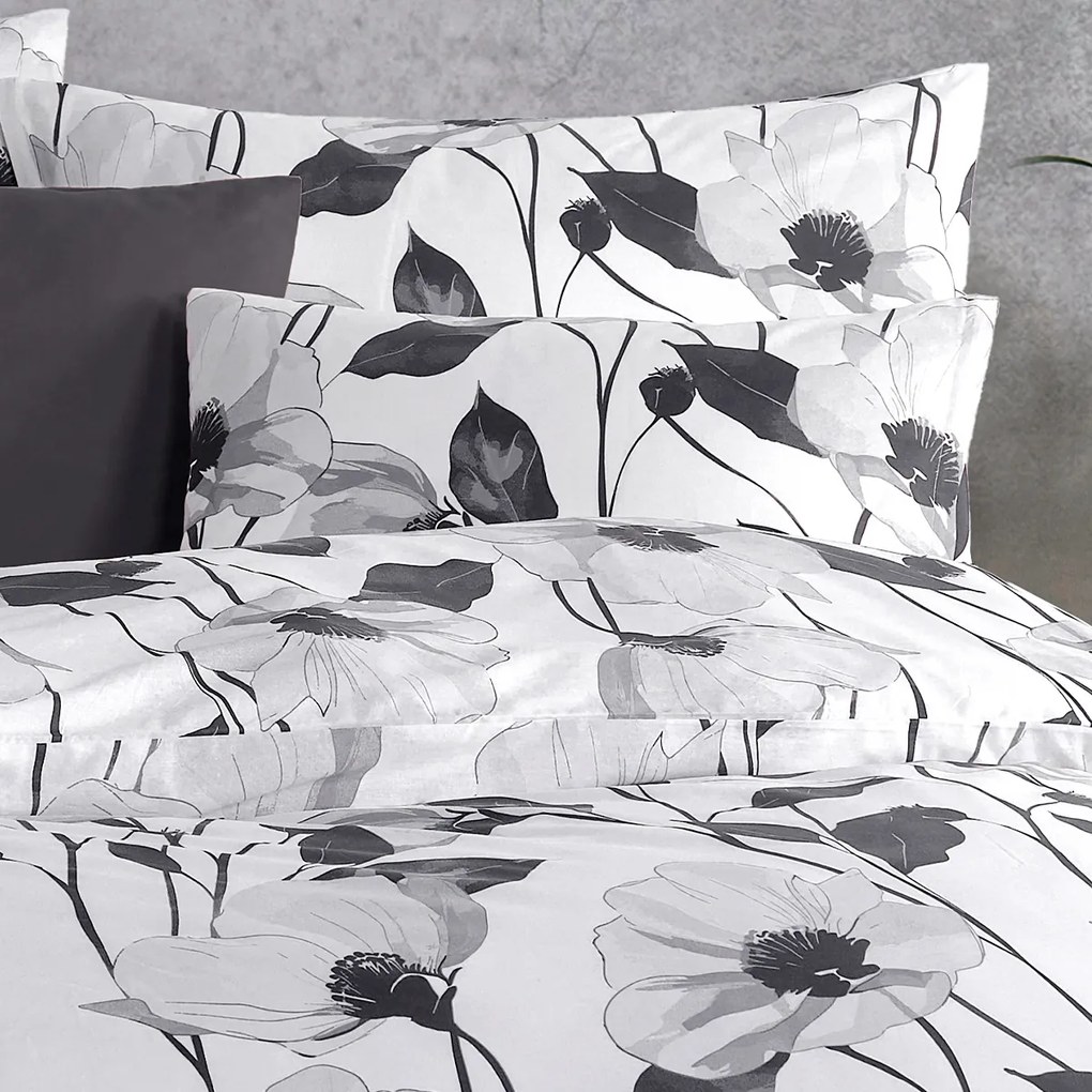 Lenjerie de pat din bumbac renforcé 4Home Monochrome Bloom , 140 x 200 cm, 70 x 90 cm