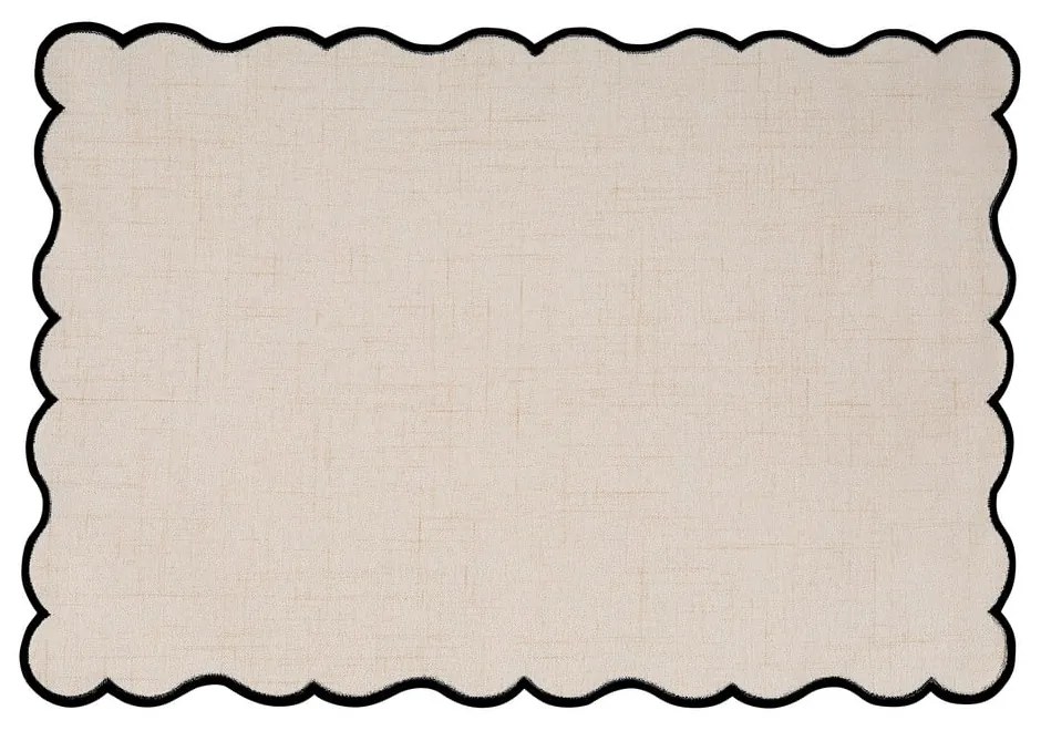 Suport pentru farfurii din amestec de in 30x43 cm Noura – Tiseco Home Studio