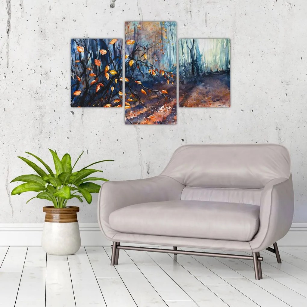 Tablou - Razele solare de toamnă (90x60 cm)