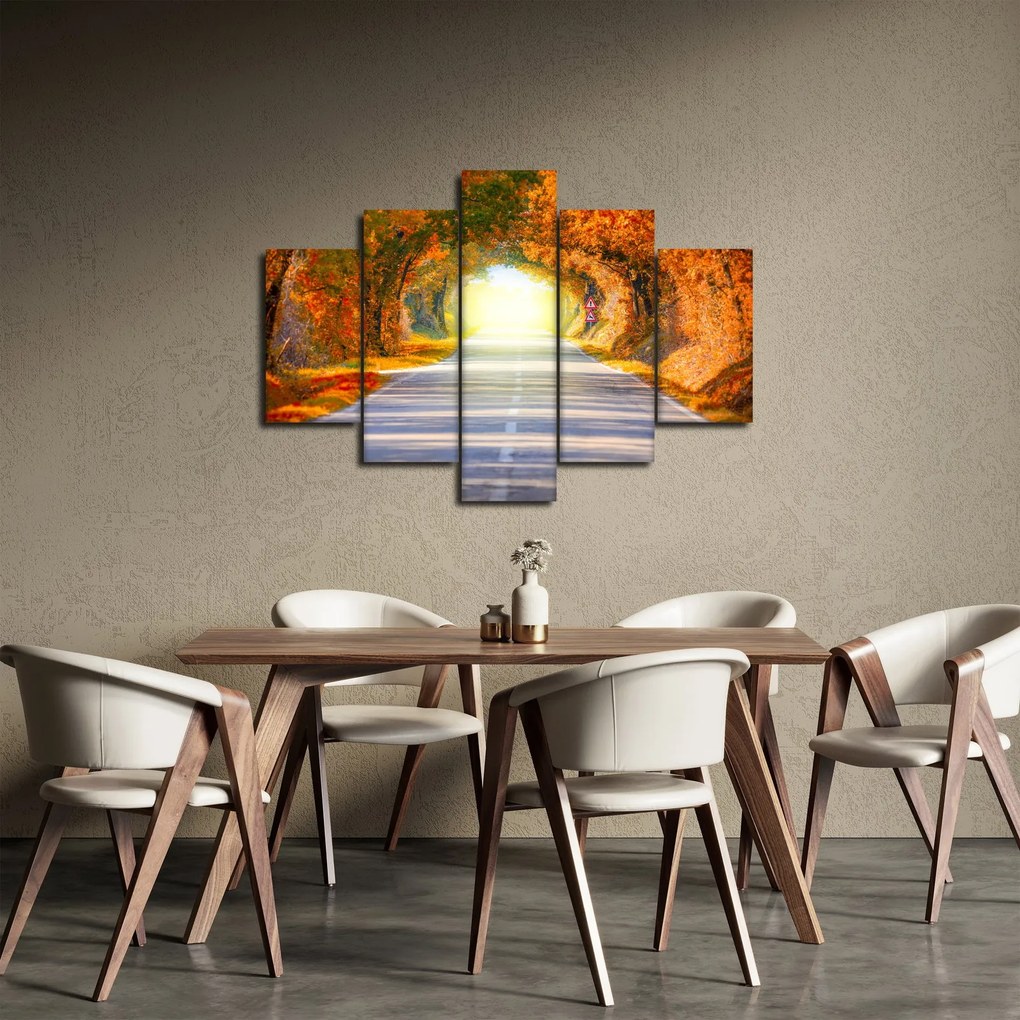 Tablou - Poarta din copaci (150x105 cm)