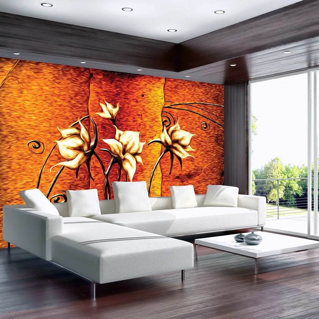 Fototapet - Flori artistice (152,5x104 cm)