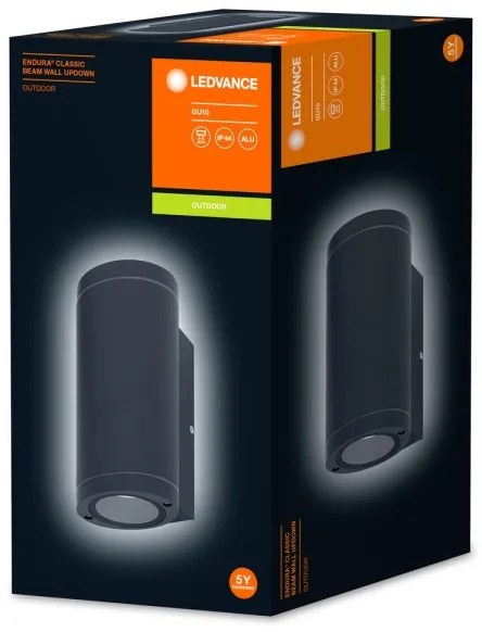 Aplică de exterior BEAM 2xGU10/35W/230V IP44 Ledvance