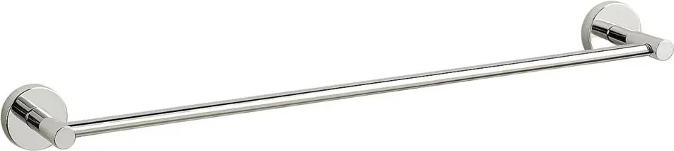 Suport prosop simplu Balneo Qube crom lucios 60 cm