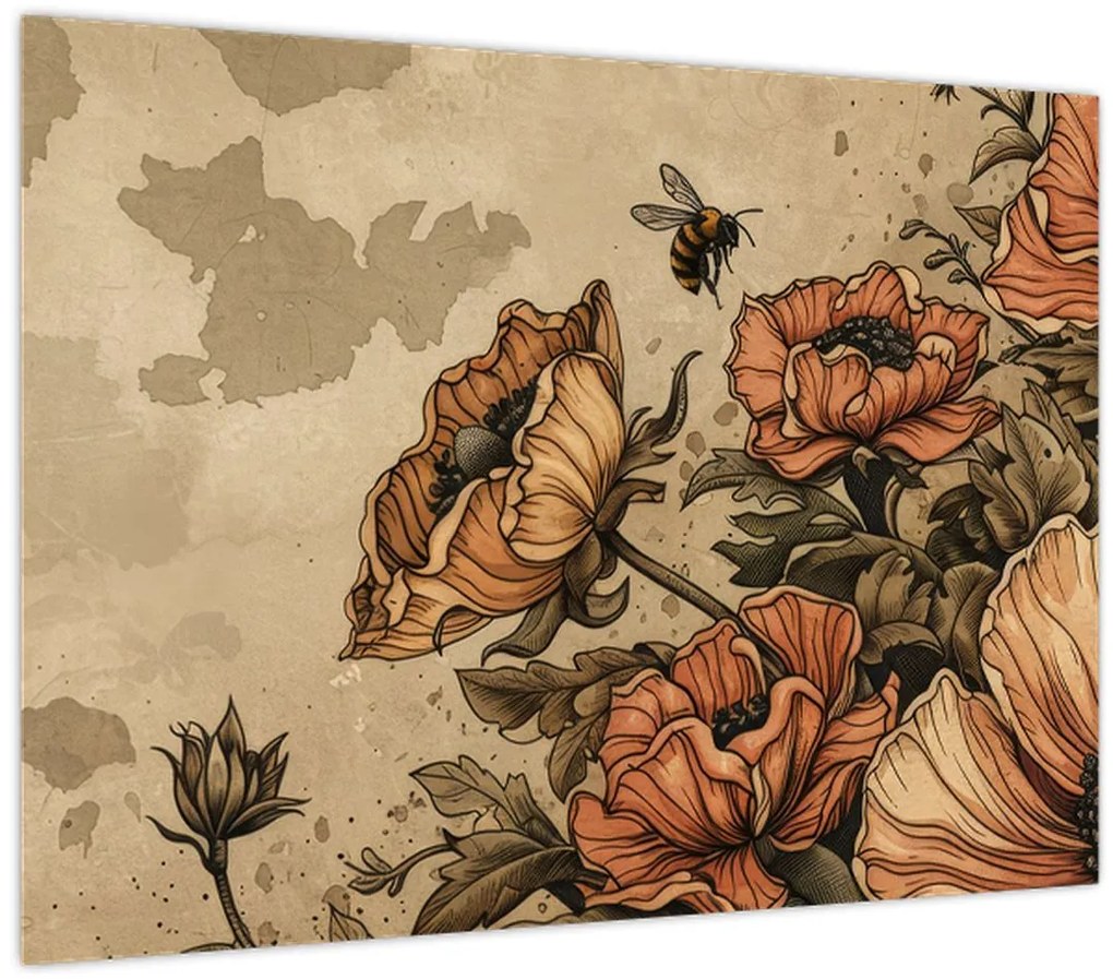 Tablou - Pajiștea albinelor II. (70x50 cm)