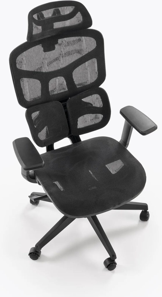 Scaun de birou ergonomic Macar - negru