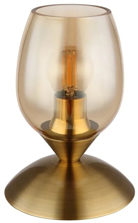 Veioza/Lampa de masa design decorativ KUWAITA alama/chihlimbar