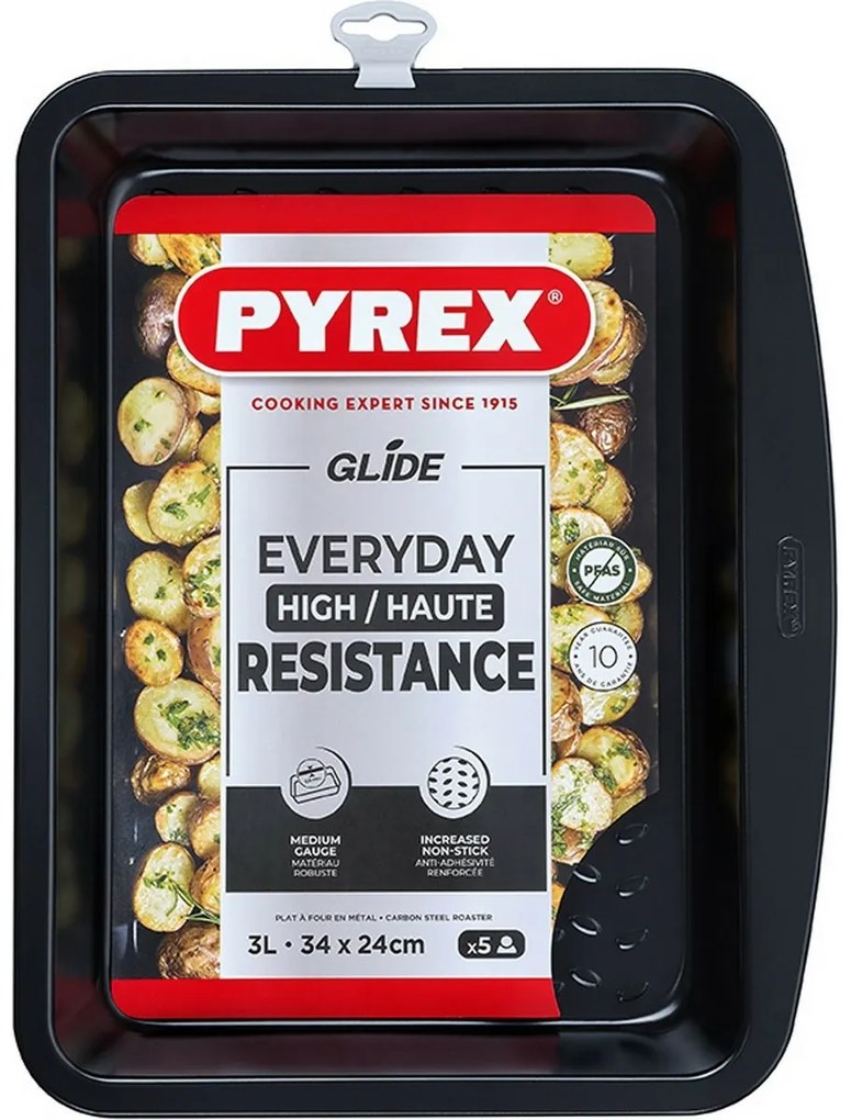 Pyrex Tava adâncă pentru copt Glide 34 x 24 cm, S