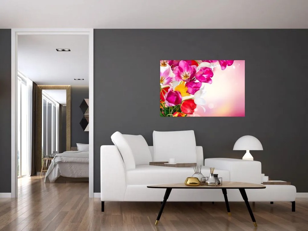 Tablou cu lalele (90x60 cm)