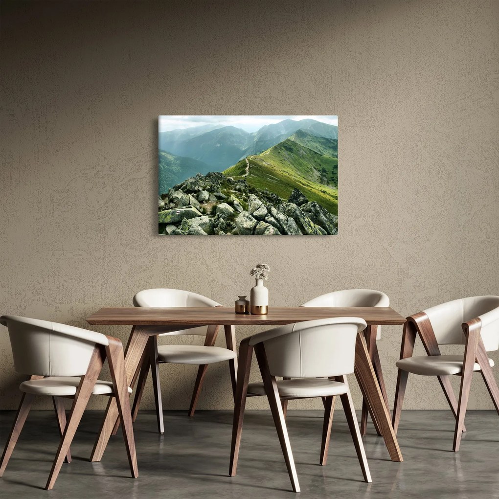 Tablou - Peisaj montan (90x60 cm)