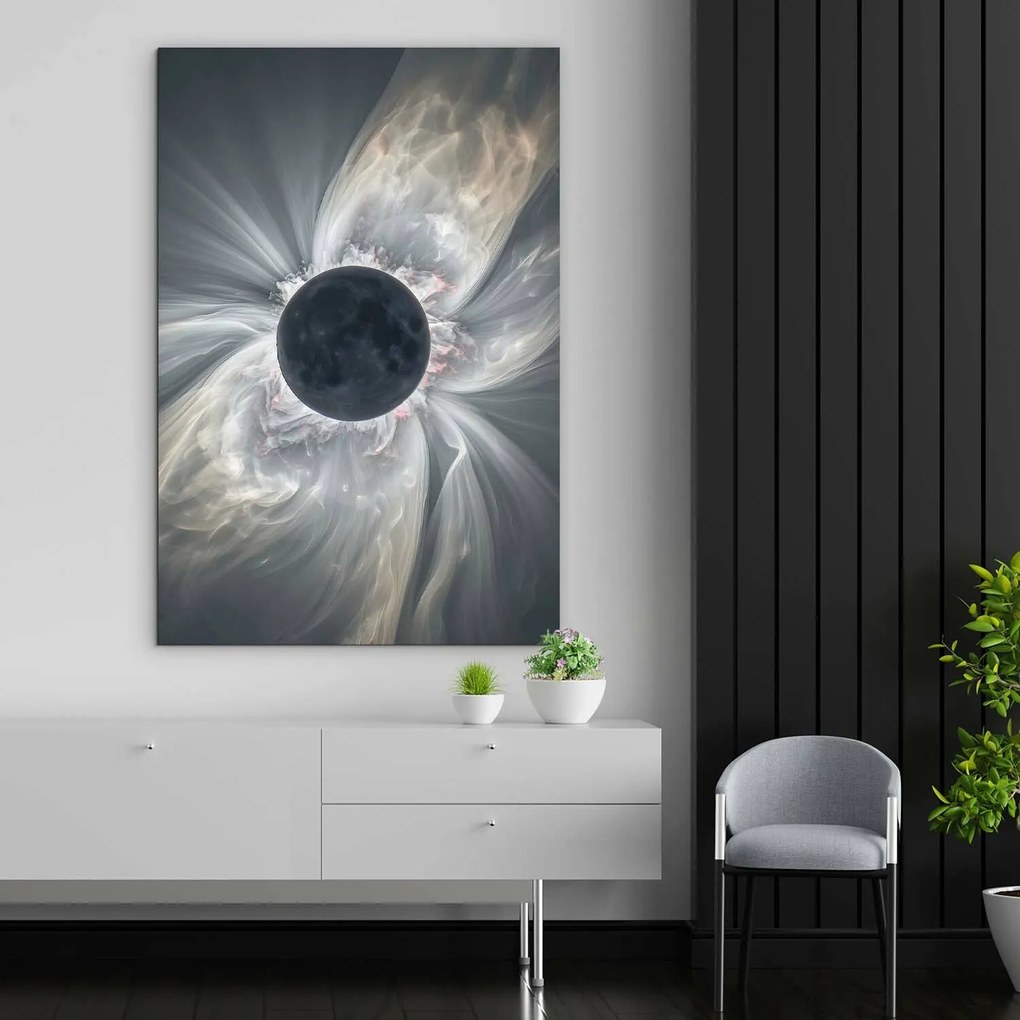DUBLEZ | Tablou din lemn – Eclipsa lunii