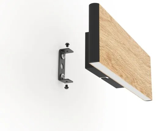 Aplică LED Eglo 390127 CLIMENE 2xLED/4,2W/230V 3000K maro