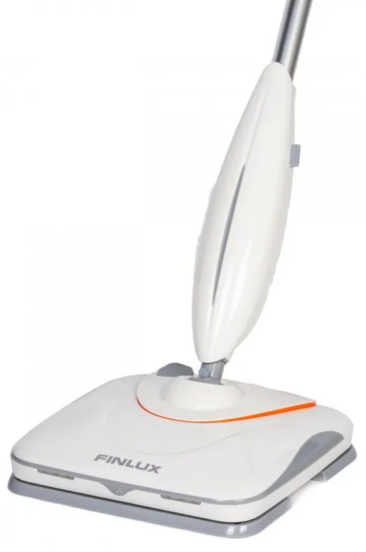 Mop electric Finlux Cleaner FPM-3555, 35W, Li-Ion 2200 mAh, Autonomie pana la 55 min., Indicator baterie, Alb