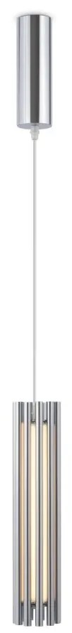 Lustra LED, Pendul design modern Sonata crom