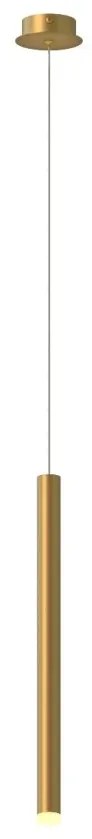 Pendul LED tubular design modern minimalist CALA auriu