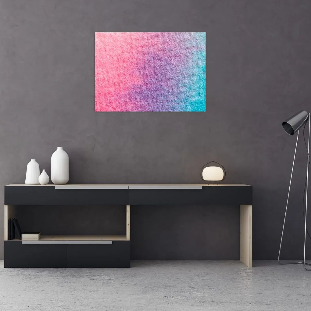 Tablou cu textură colorată (70x50 cm)