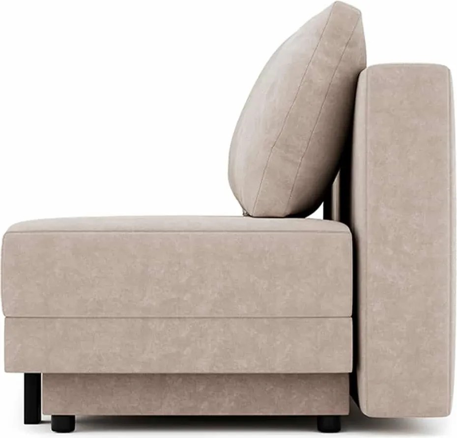 Canapea lemn masiv Extensibila Otto, 210 × 102 × 75 cm