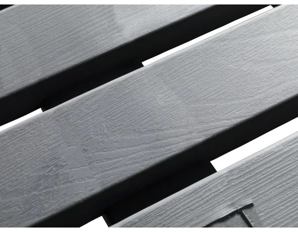 WENKO 22947100 - Covoraș de duș, interior & exterior, 55 x 55 cm, gri