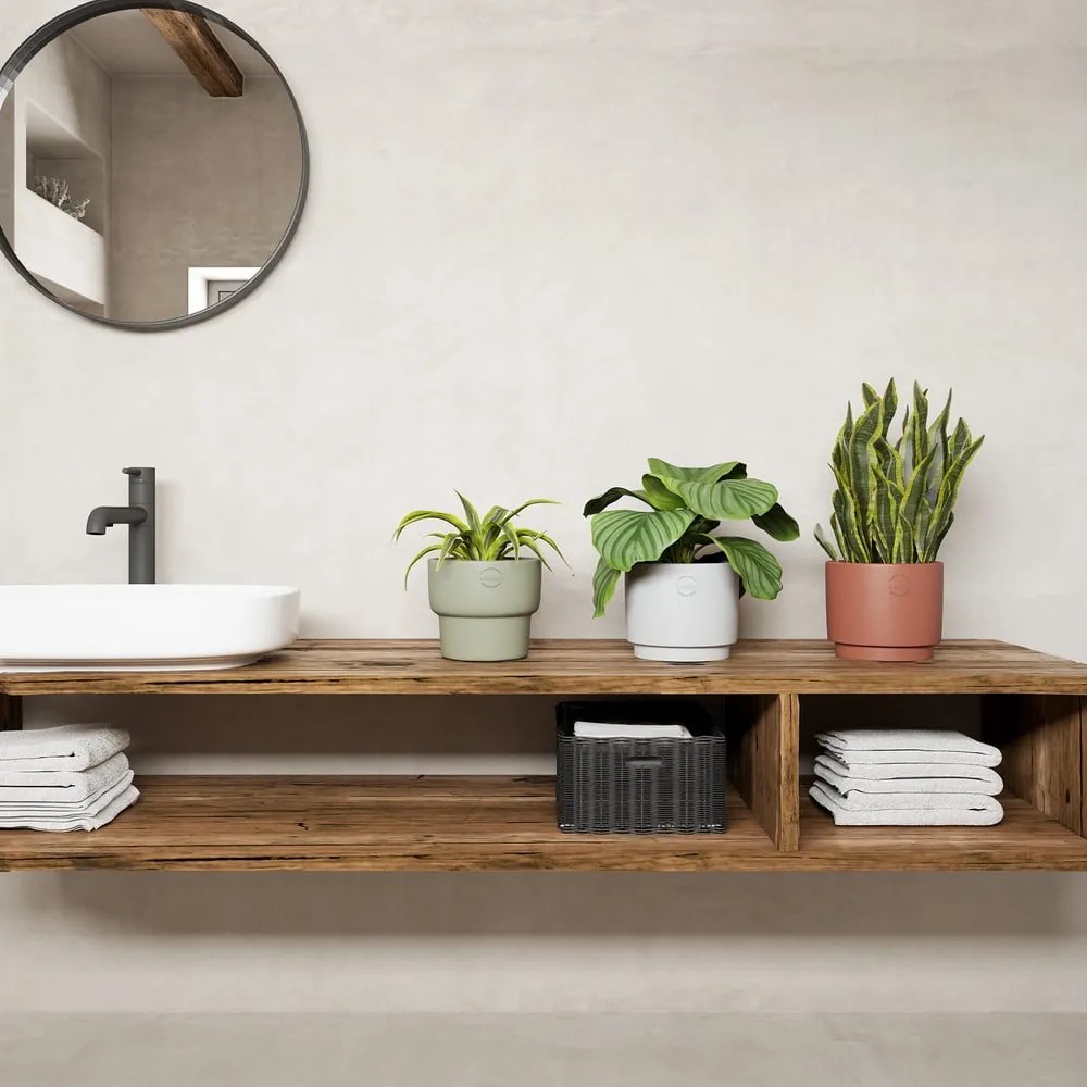 Ghiveci din ceramică făcut manual ø 17 cm Echo – Artevasi