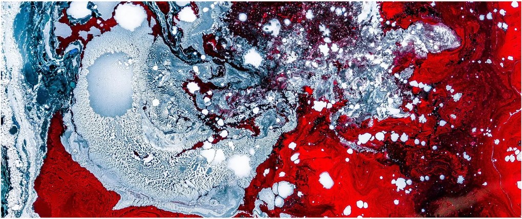 Tablou abstract (120x50 cm)
