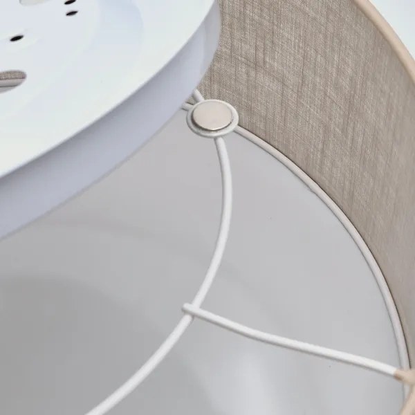 Plafonieră SIRJA 1xE27/60W/230V d. 35 cm bej