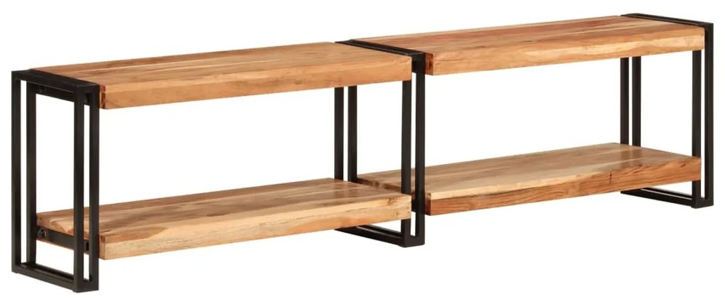 vidaXL Dulap TV, 160x30x40 cm, lemn masiv de acacia