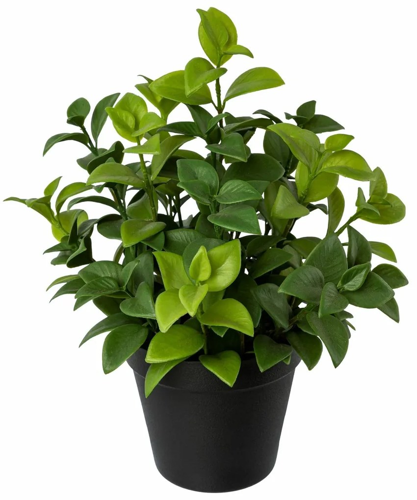 Ficus artificial în ghiveci, înălțime 28 cm