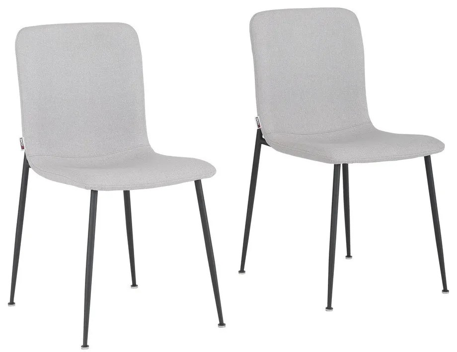 Scaune de dining gri 2 buc. Faye - Støraa