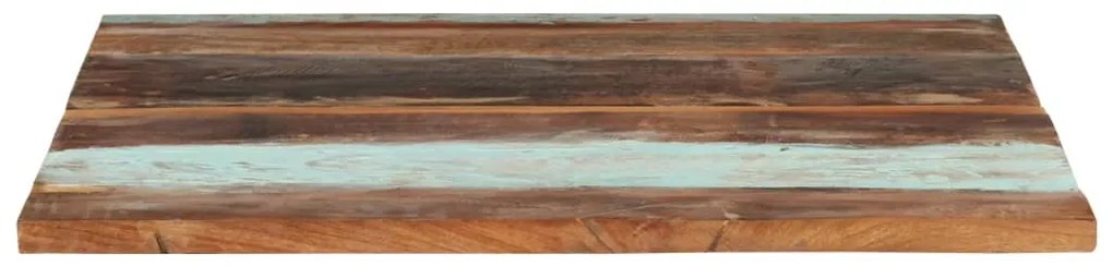286062 vidaXL Blat de masă pătrat, 80 x 80 cm, lemn masiv reciclat, 25-27 mm