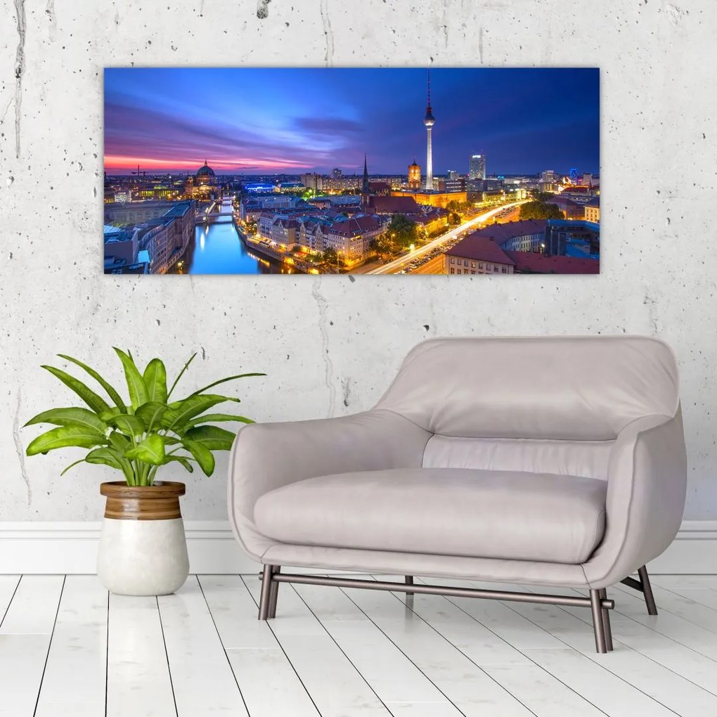 Tablou - Cerul albastru la Berlin (120x50 cm)
