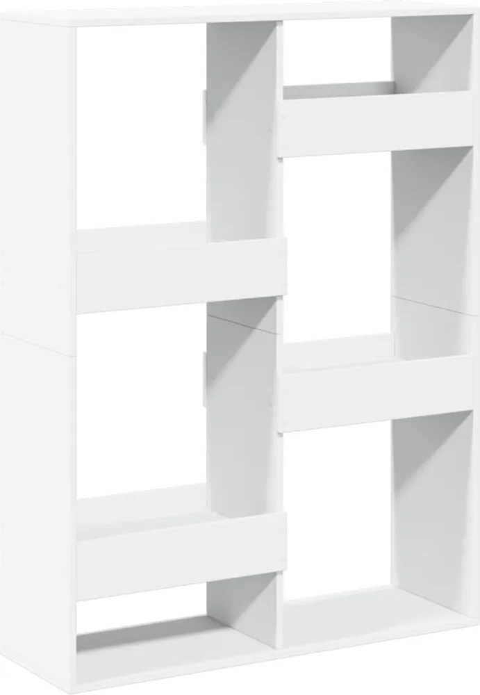 vidaXL Bibliotecă, alb, 100x33x135 cm, lemn prelucrat