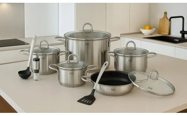 WMF - Set de vase SILIT DIAMANT, 8 piese