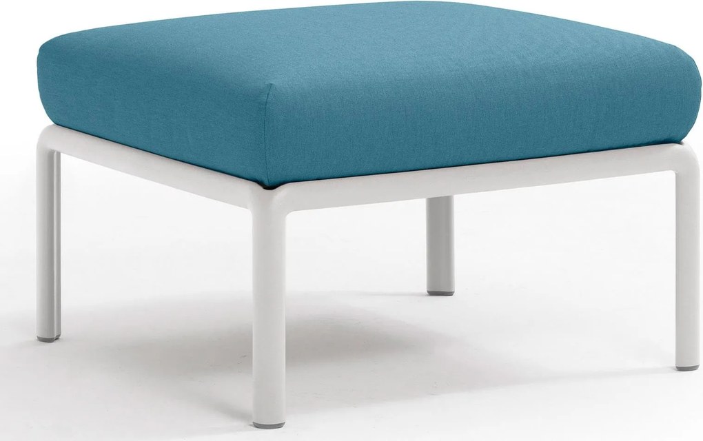 Pouf de Exterior, Nardi - Komodo Pouf - Bianco adriatic Sunbrella®