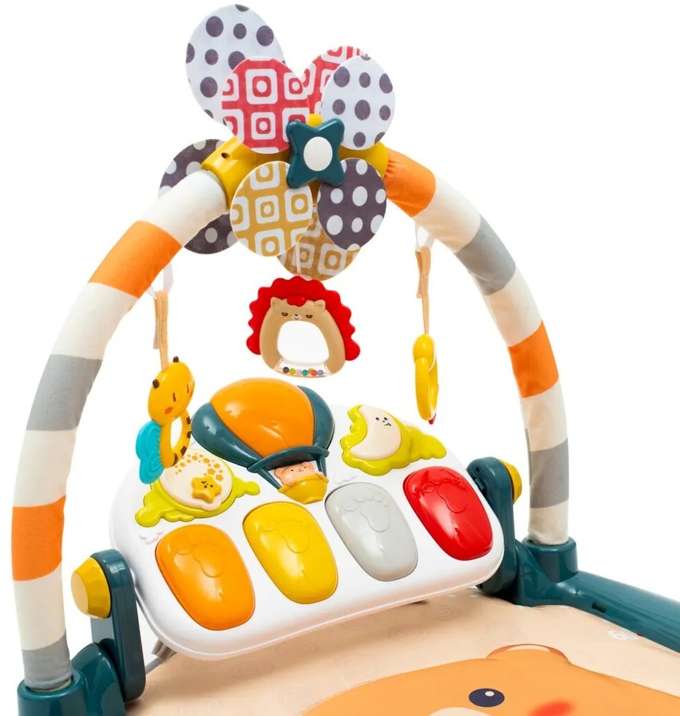 Pătură de joacă interactivă muzicală Baby Mix pentru copii , 50 x 50 x 80 cm