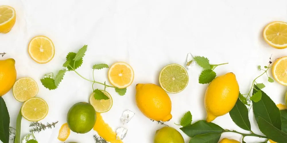 Tablou mix de fructe citrice