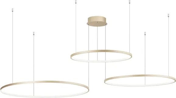 Ondaluce - Lustru LED dimabil pe cablu SOEL LED/28W/230V+LED/38W+LED/47W