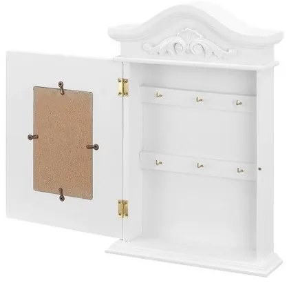 DAC1 - Dulapior chei hol - Lemn cu ornamente - Shabby Chic