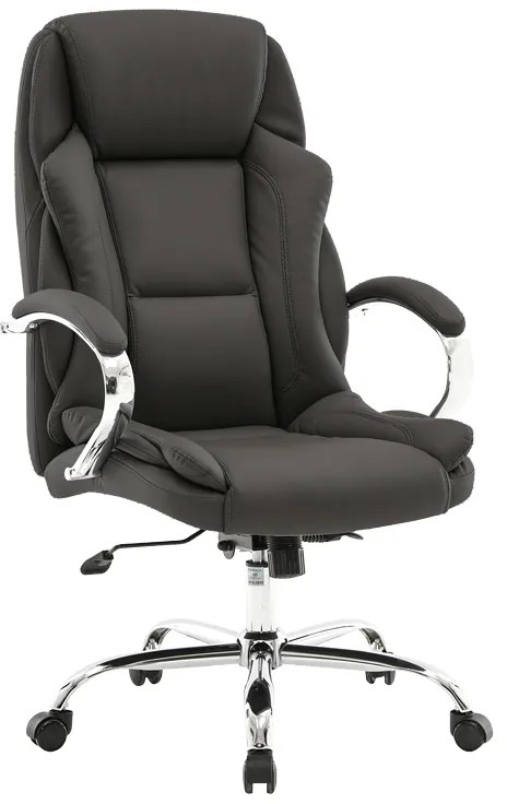 Scaun Directorial Piele Ecologica Vanitty Negru