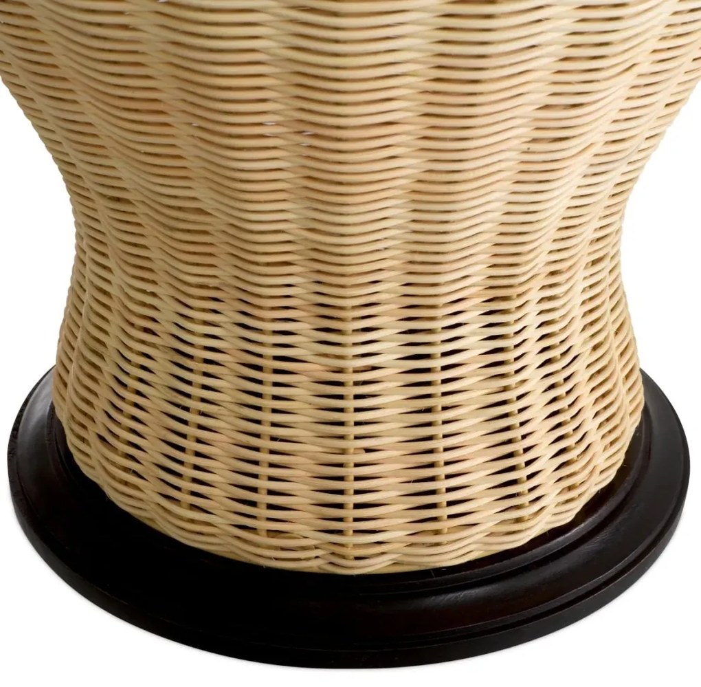 Veioza, Lampa de masa LUX din ratan Dupoint