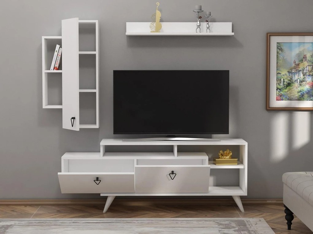 Mobilier living Kisamo 3 (alb) . 1095645
